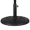 Flash Furniture Red 9 FT Umbrella and Black Cement Base, 2 PC Set GM-402003-UB19B-RED-GG - alternate 3